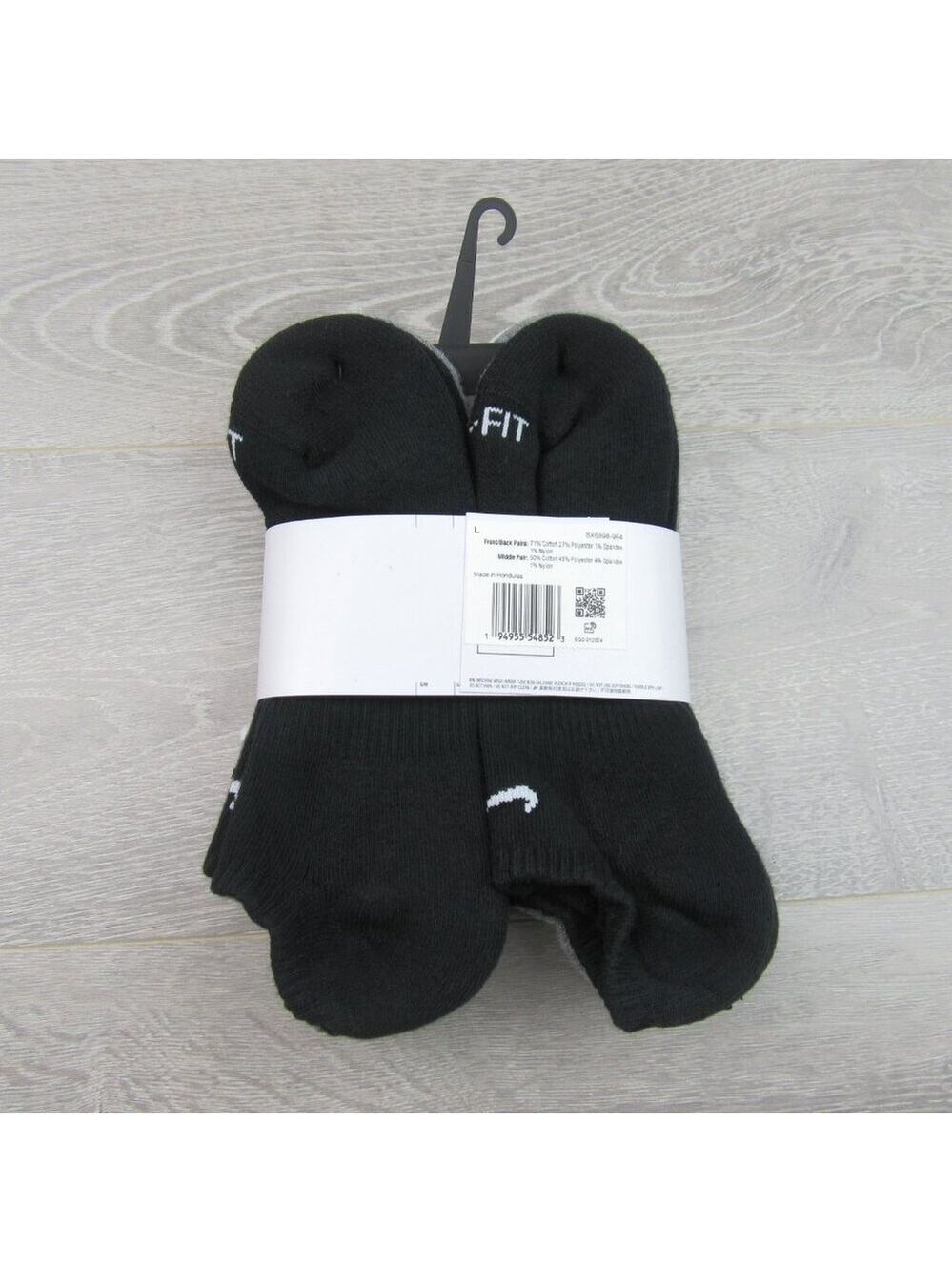 Nike Everyday Plus No Show Socks MultiColor 6 Pack Mens Size 8-12 NEW - Picture 7 of 13